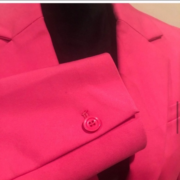 NWOT Ricki’s coral one button blazer size 6 - Picture 3 of 5